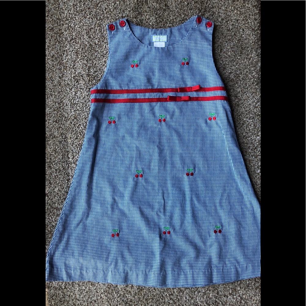 Girls 4T K & L Cherry dress 🍒